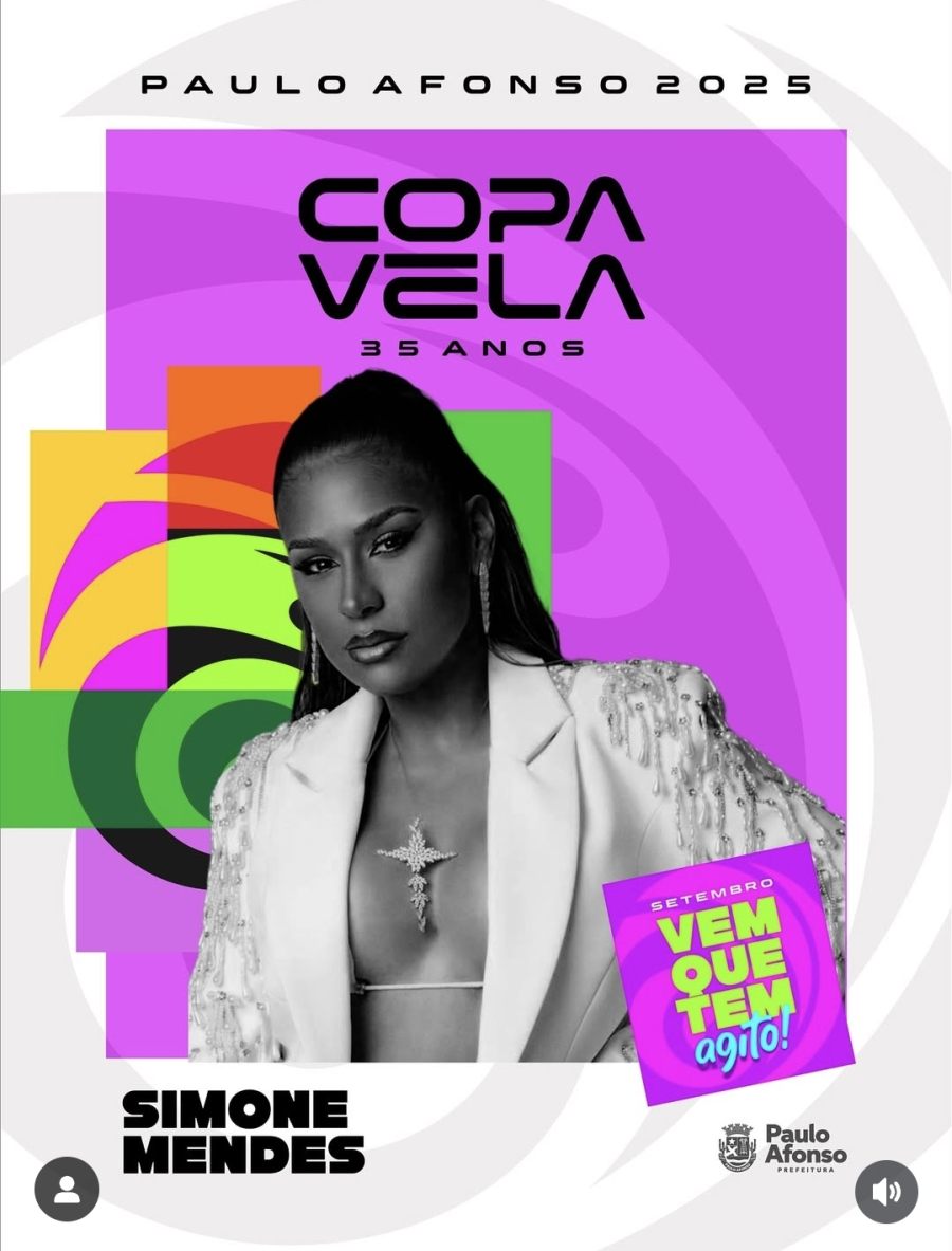 Prefeitura de Paulo Afonso, divulga programação da Copa Vela 2025
