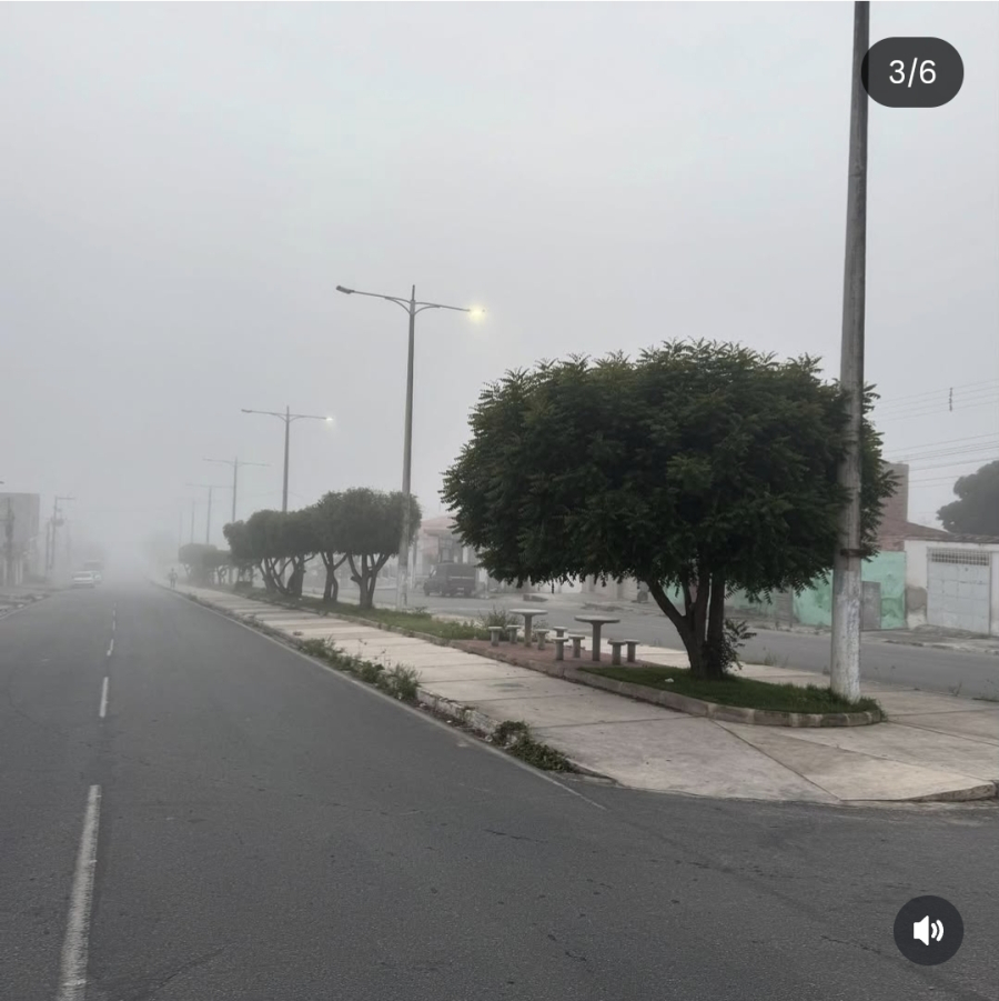Frio atípico surpreende moradores de Delmiro Gouveia