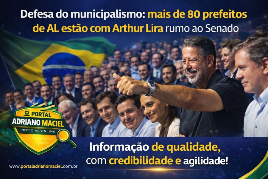 Mais de 80% dos prefeitos de Alagoas declaram apoio a Arthur Lira rumo ao Senado