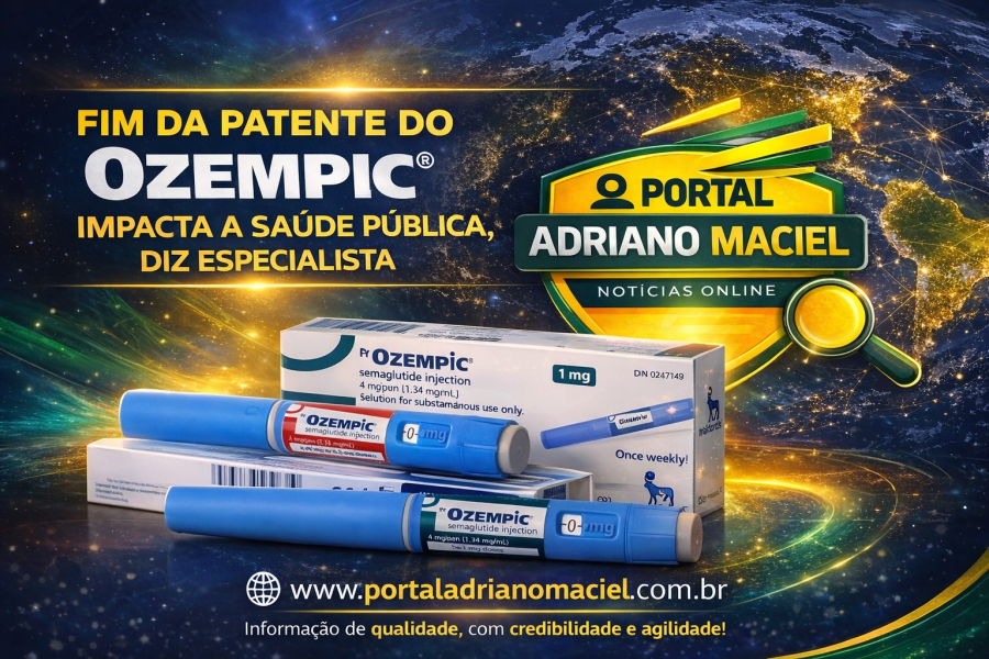 Fim da patente do Ozempic impacta a saúde pública, diz especialista