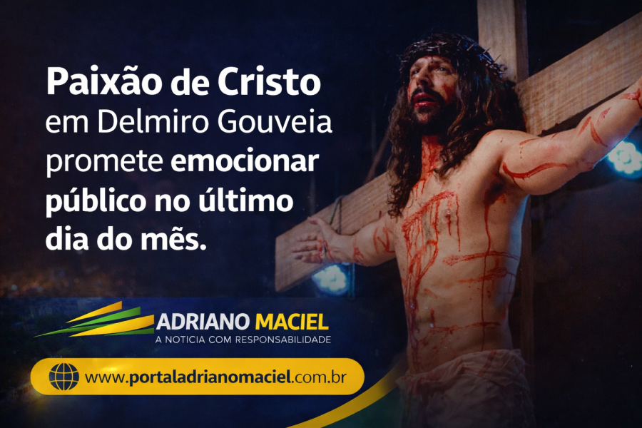 Paixão de Cristo promete emocionar público e terá transporte gratuito para moradores de distritos e povoados