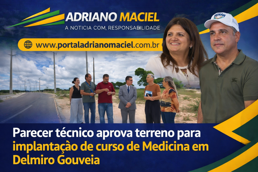 Parecer técnico aprova terreno e abre caminho para implantação do curso de Medicina em Delmiro Gouveia