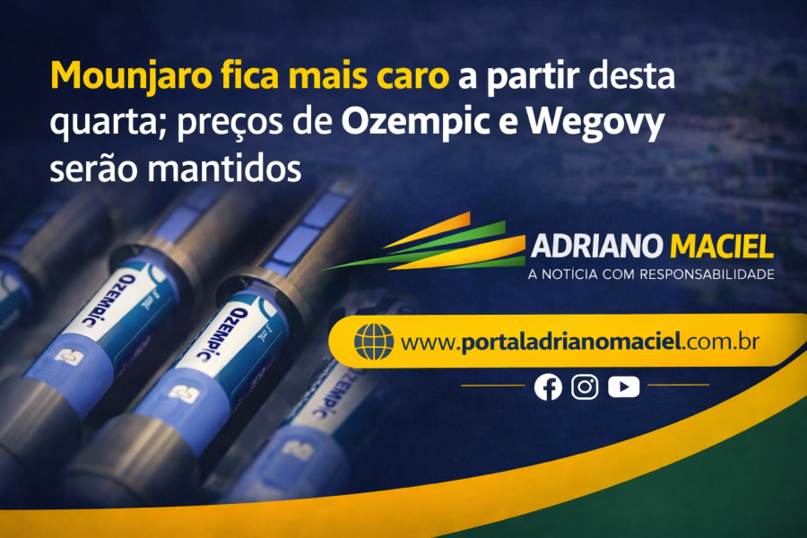 Mounjaro fica mais caro; preços de Ozempic e Wegovy serão mantidos