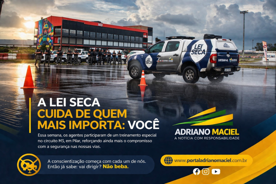 Lei Seca reforça treinamento e intensifica ações de segurança no trânsito em Alagoas