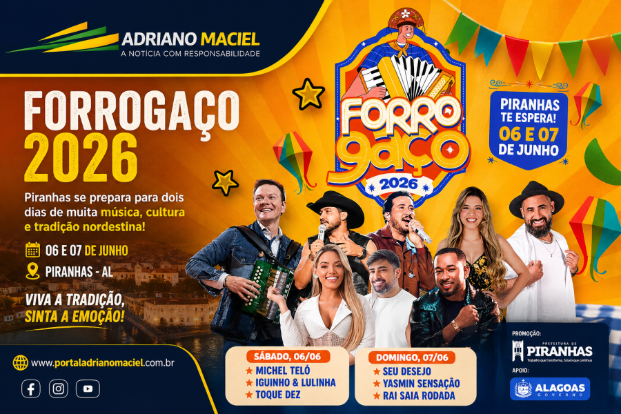 Forrogaço 2026 promete dois dias de festa, cultura e impacto econômico em Piranhas
