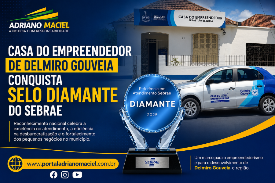 Casa do Empreendedor de Delmiro Gouveia conquista Selo Diamante do Sebrae e alcança reconhecimento nacional
