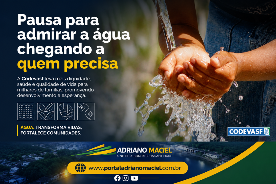 A Codevasf segue atuando para garantir que mais localidades tenham acesso à água de qualidade