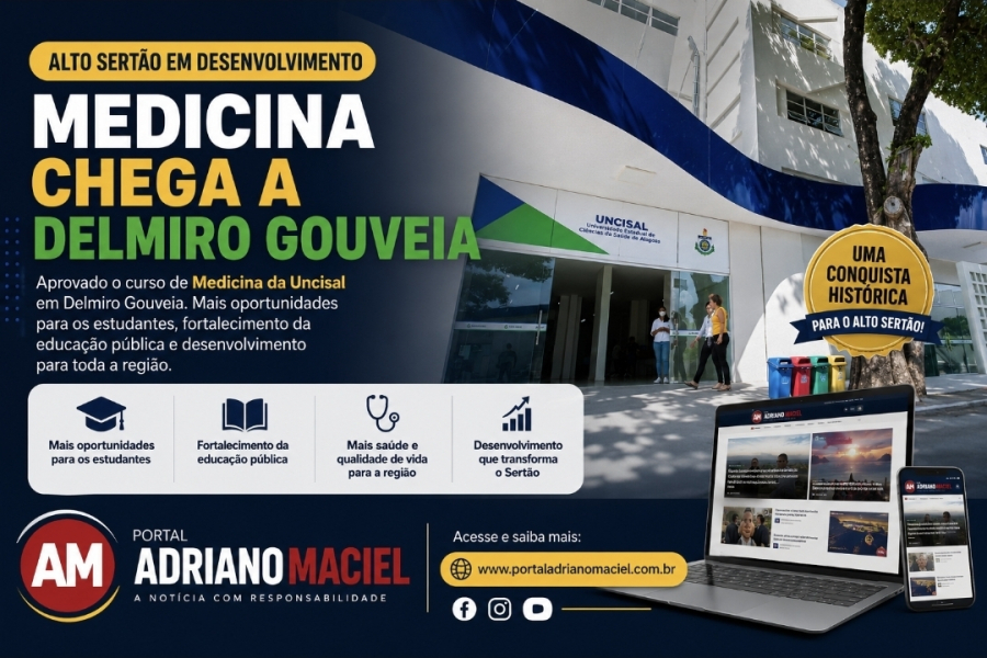Curso de Medicina da Uncisal em Delmiro Gouveia marca avanço histórico para o Alto Sertão