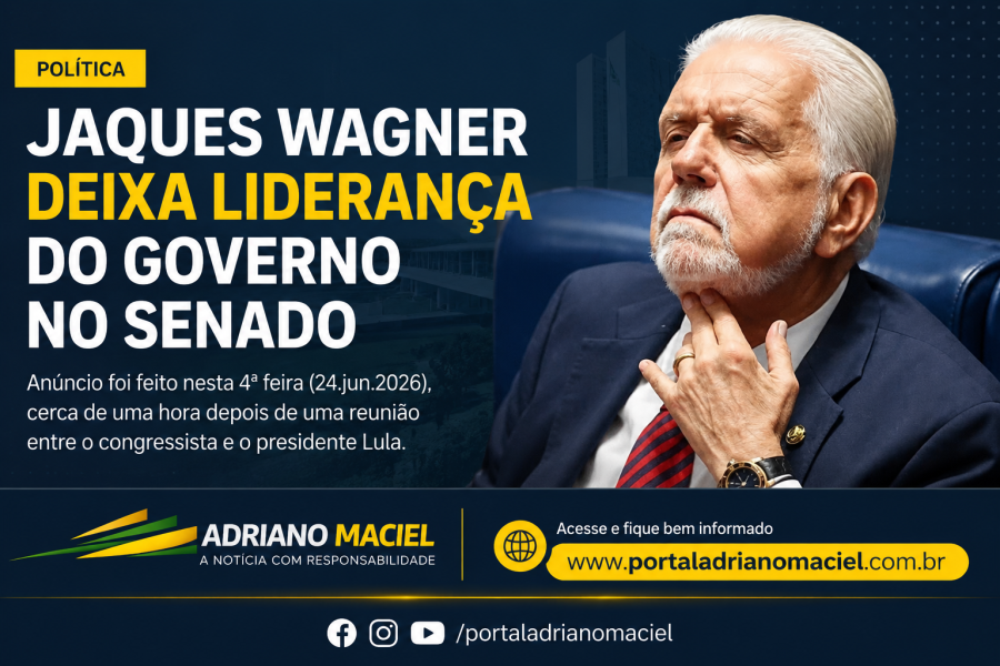 Jaques Wagner deixa liderança do Governo no Senado após reunião com Lula