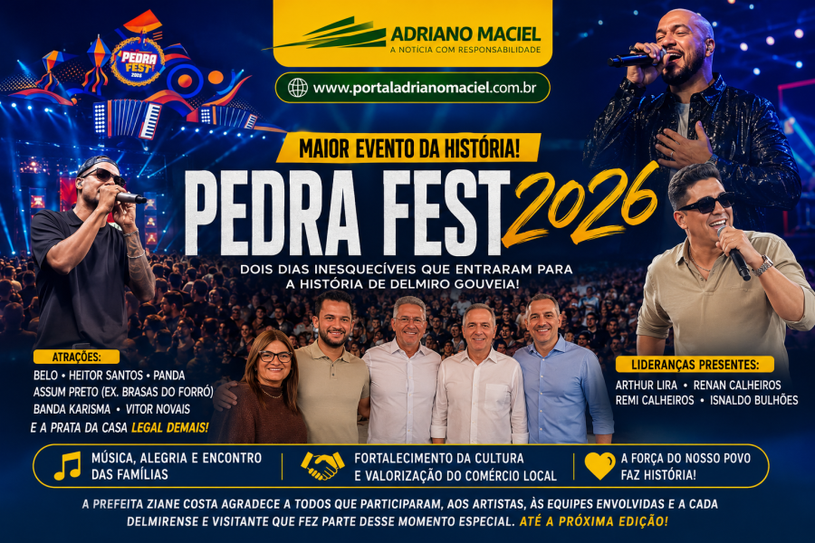 Pedra Fest 2026 reúne multidão e consolida maior edição da história em Delmiro Gouveia