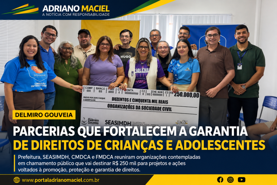 Parcerias fortalecem a garantia de direitos de crianças e adolescentes em Delmiro Gouveia