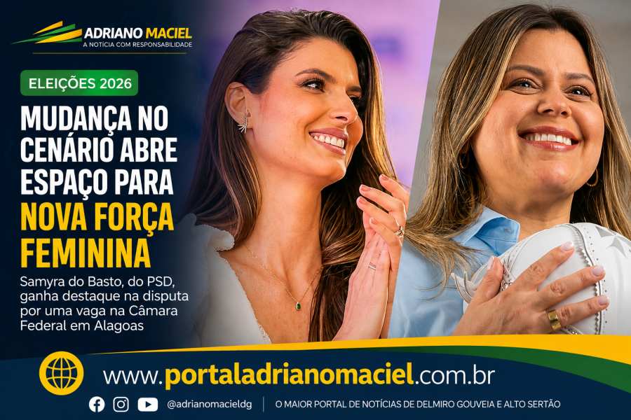 Eleições 2026: Samyra do Basto consolida candidatura à Câmara Federal em novo cenário político de Alagoas