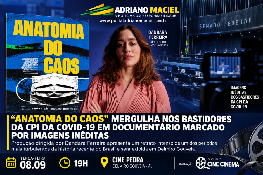 “Anatomia do Caos” mergulha nos bastidores da CPI da Covid-19 com imagens inéditas