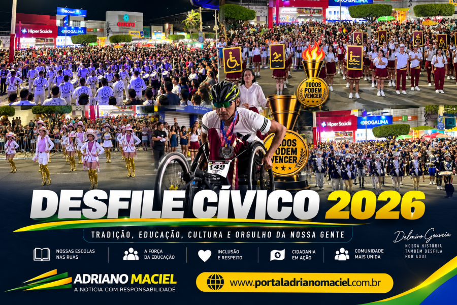 Desfile Cívico 2026 marca o resgate de uma tradição e reúne comunidade escolar em Delmiro Gouveia