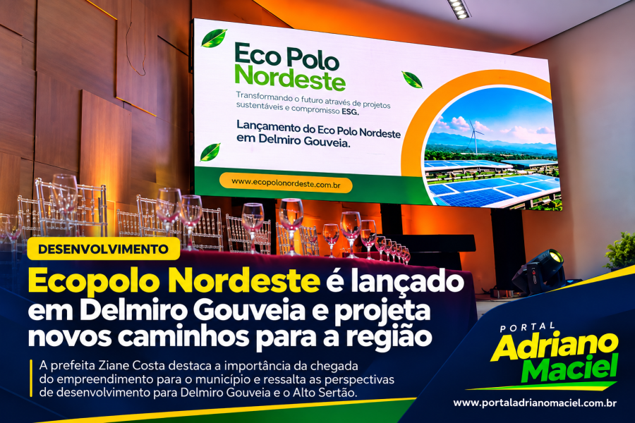 Ecopolo Nordeste é lançado em Delmiro Gouveia e projeta novos caminhos para o desenvolvimento regional